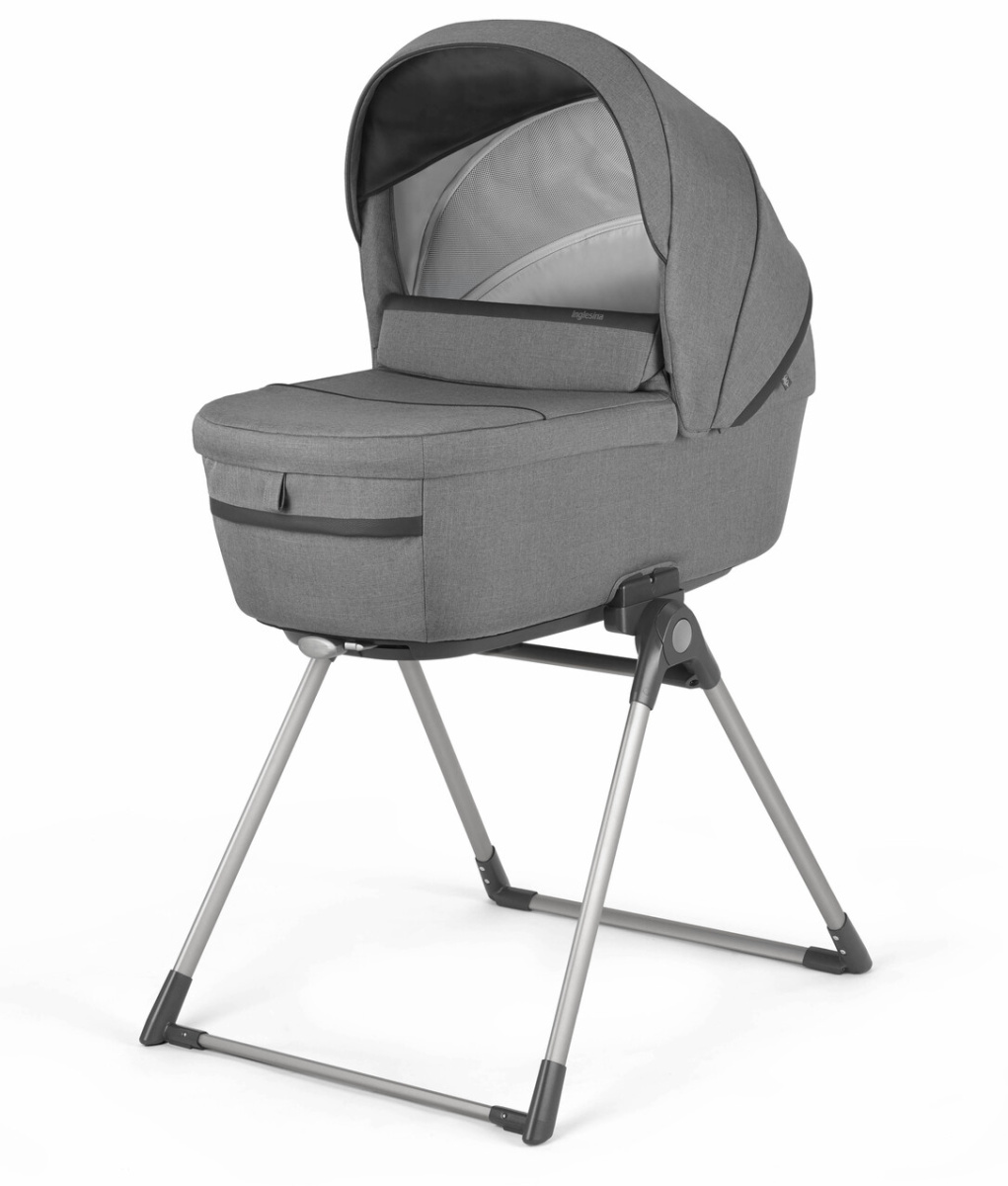 Коляска 3 в 1 Inglesina Aptica с подставкой под люльку Stand Up, Kensington Grey