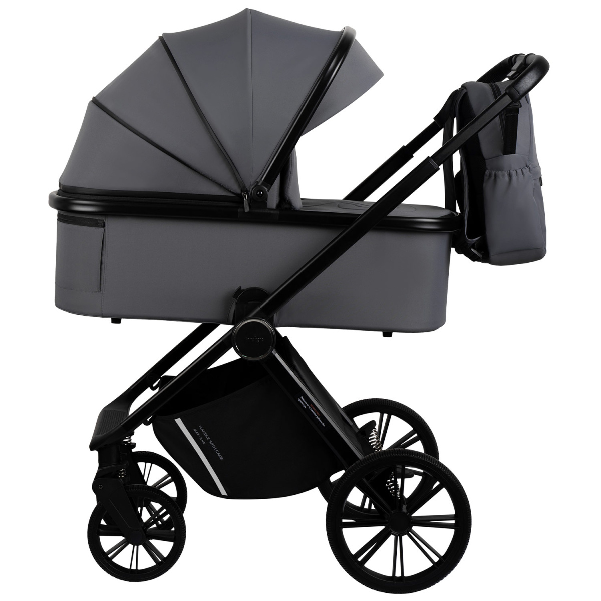 Коляска 2 в 1 Indigo STING темно-серый