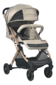 Коляска детская прогулочная Farfello Comfy Go (beige/ бежевый (золото) CG-111)