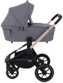 Коляска 3 в 1 MOWBaby ZOOM PU RA087 Gold Grey