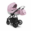 Коляска 2 в 1 Camarelo Zeo Eco, Пудровая кожа (ZEO-02)