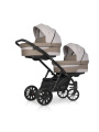 Коляска для двойни 2 в 1 Riko Team 2020 бежевый