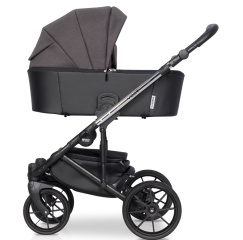 Коляска 2 в 1 Riko Basic Vest 05 Anthracite темно-серый
