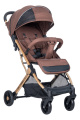 Коляска детская прогулочная Farfello Comfy Go (Choco/ Шоколад(золото) CG-77)