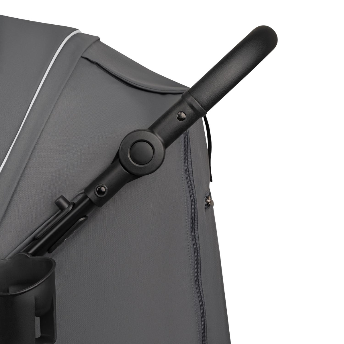 Коляска прогулочная Indigo EPICA XL AIR с сумкой темно-серый