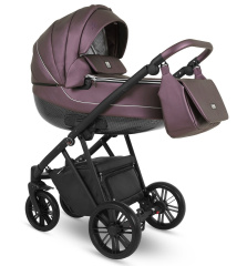 Коляска 2 в 1 Camarelo Zeo Eco, Сливовый (ZEO-20)