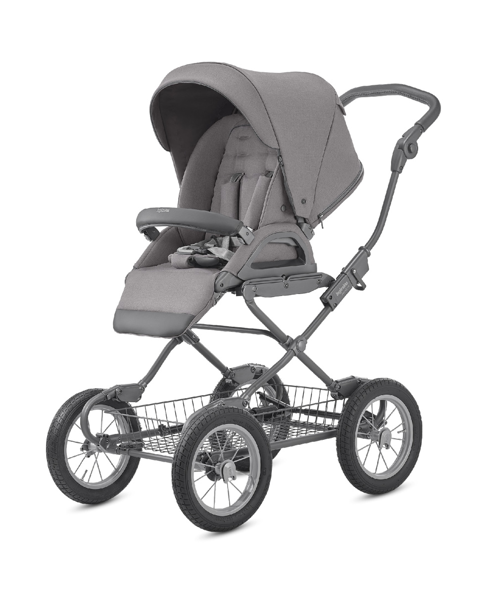Коляска Sofia System Duo 2 в 1 на шасси Ergo Bike (AA15M6STG + AE15H6100), цвет STONE GREY