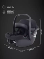 Автокресло Rant Carry 2.0 (40-87 см) Black