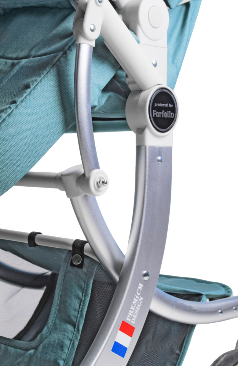 Коляска трансформер Farfello Aimile Original New Pearl (Мятный NDP-5)