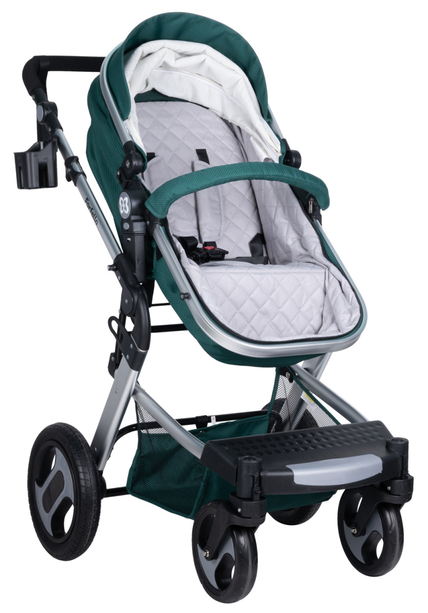 Коляска трансформер Farfello Diamond All-season (Бирюзовый)