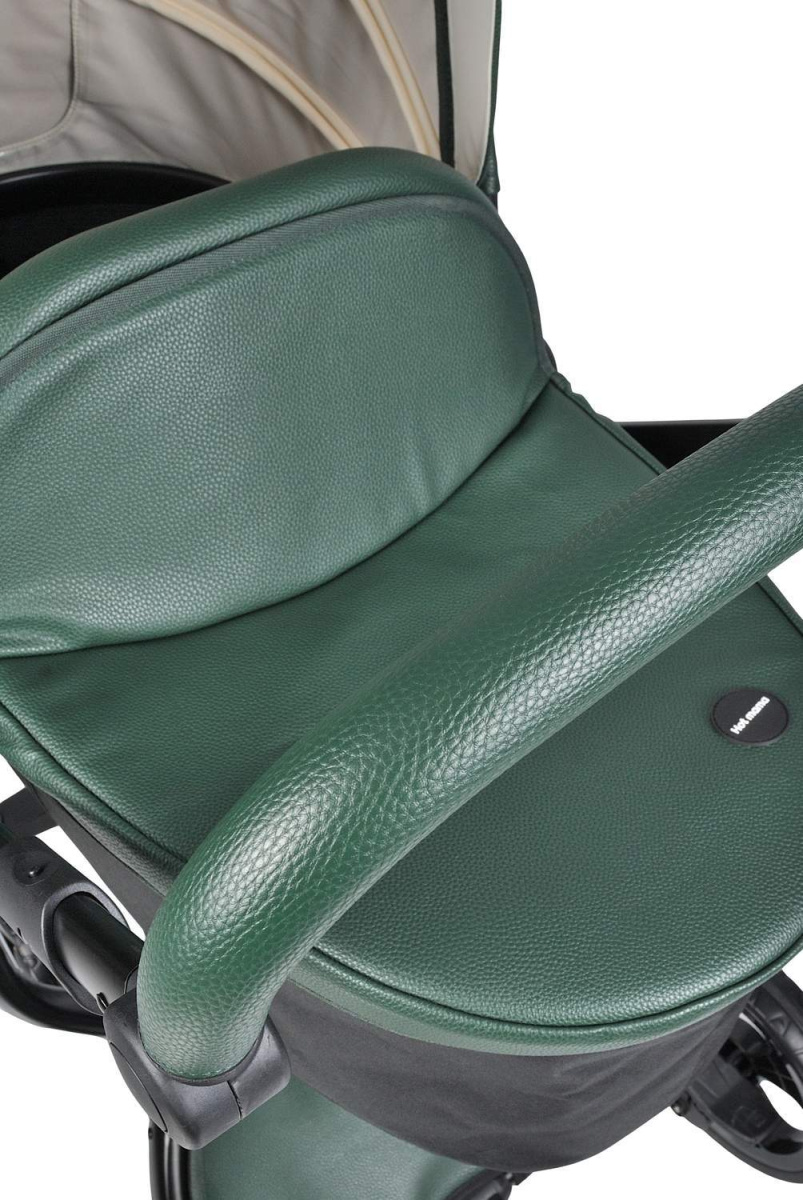 Коляска 2в1 Farfello Hot mama (Вечнозеленый)