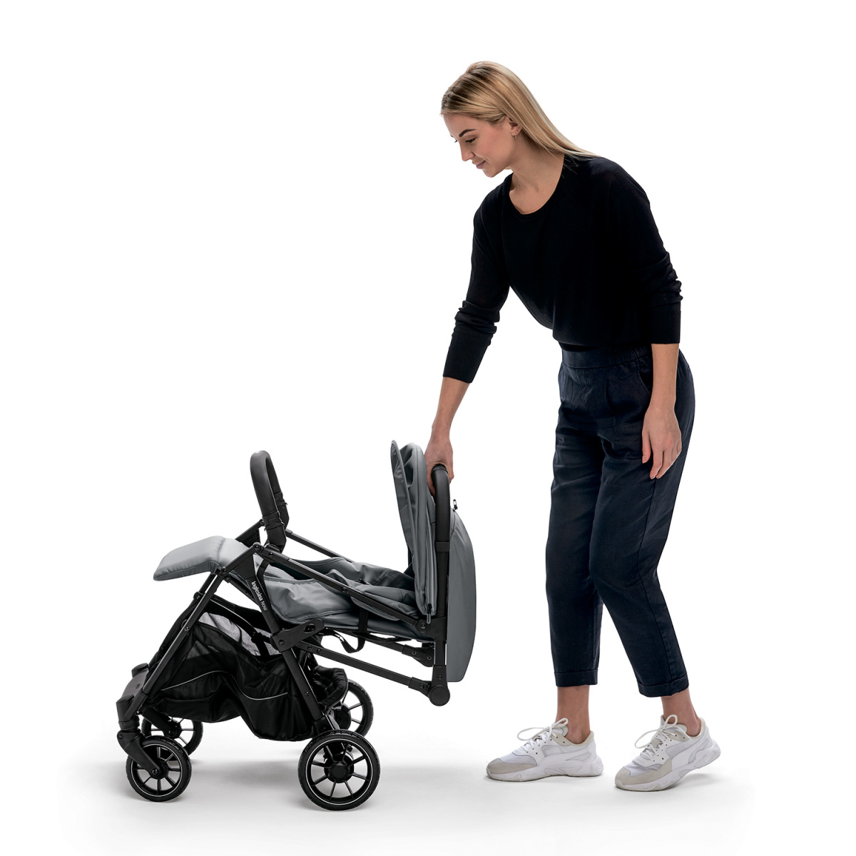 Прогулочная коляска Now Snap grey