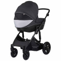 Коляска 2 в 1 Indigo Coin, Черный
