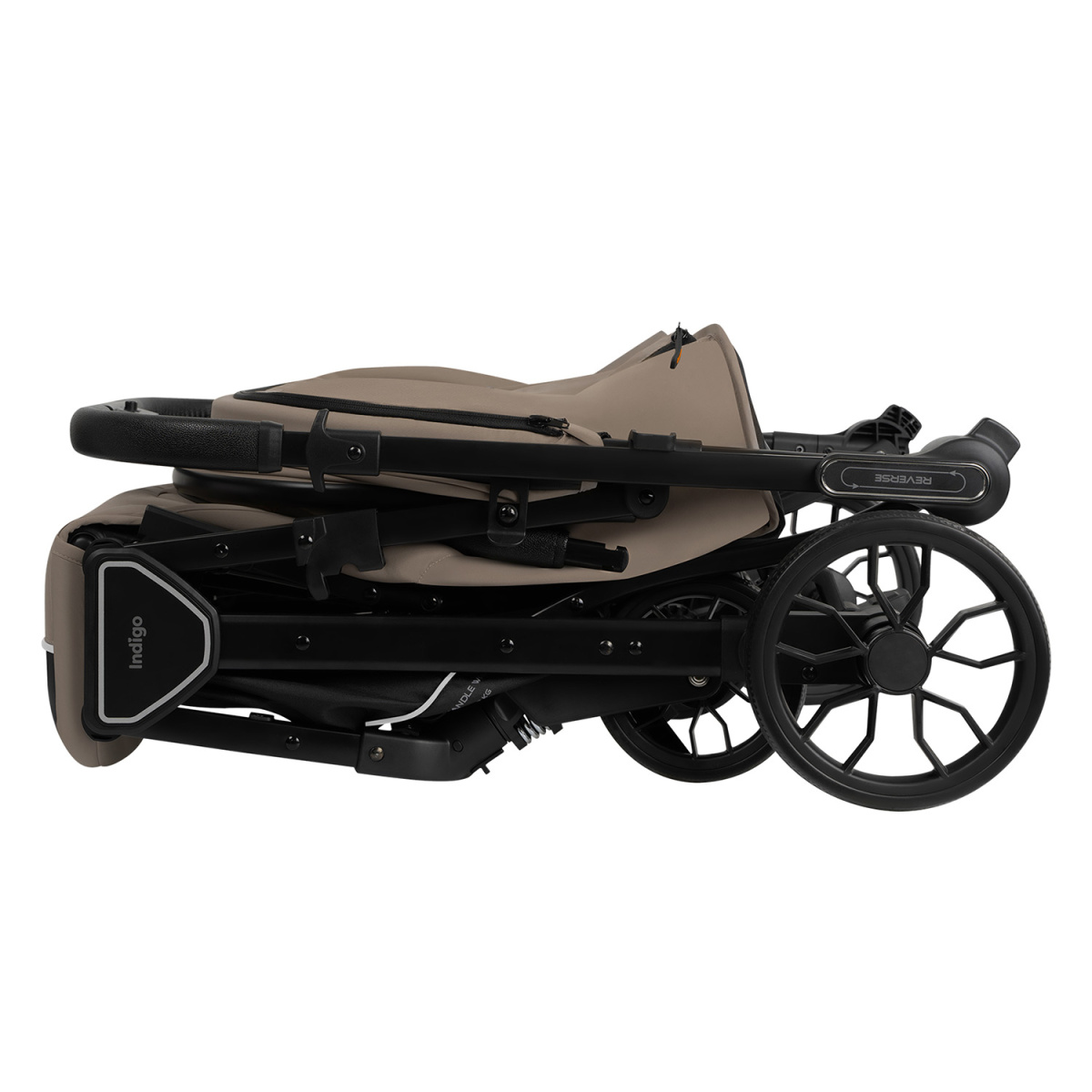 Коляска прогулочная Indigo VOLT бежевый