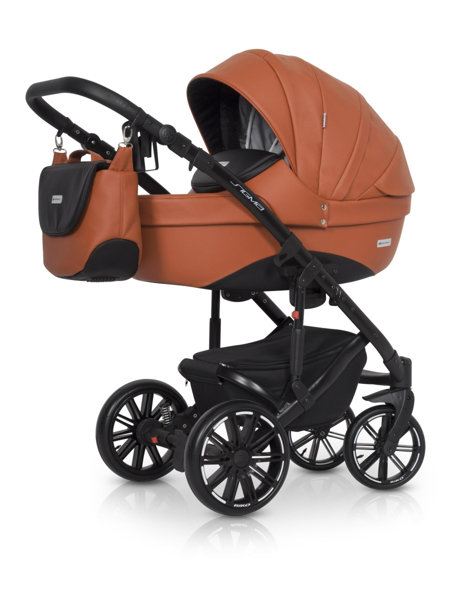 Коляска 2 в 1 Riko Sigma 04 коричневый