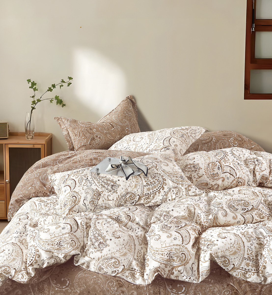 Постельное белье Tango Novella евро 4 наволочки TS04-X302 код1005