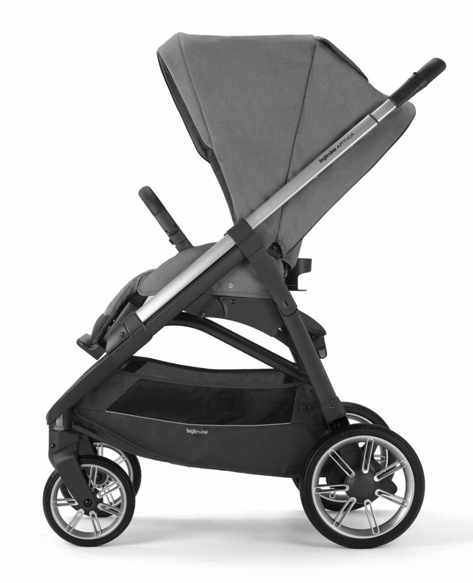 Коляска 3 в 1 Inglesina Aptica с подставкой под люльку Stand Up, Kensington Grey