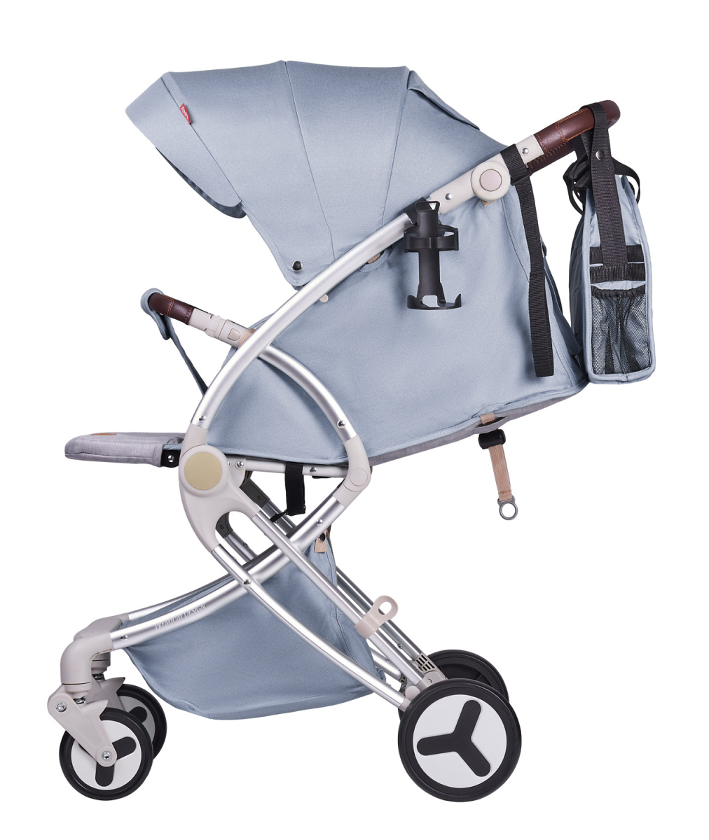 Коляска детская Farfello Aimile Summer Original (Pearl) Стальной Серый ASP-1