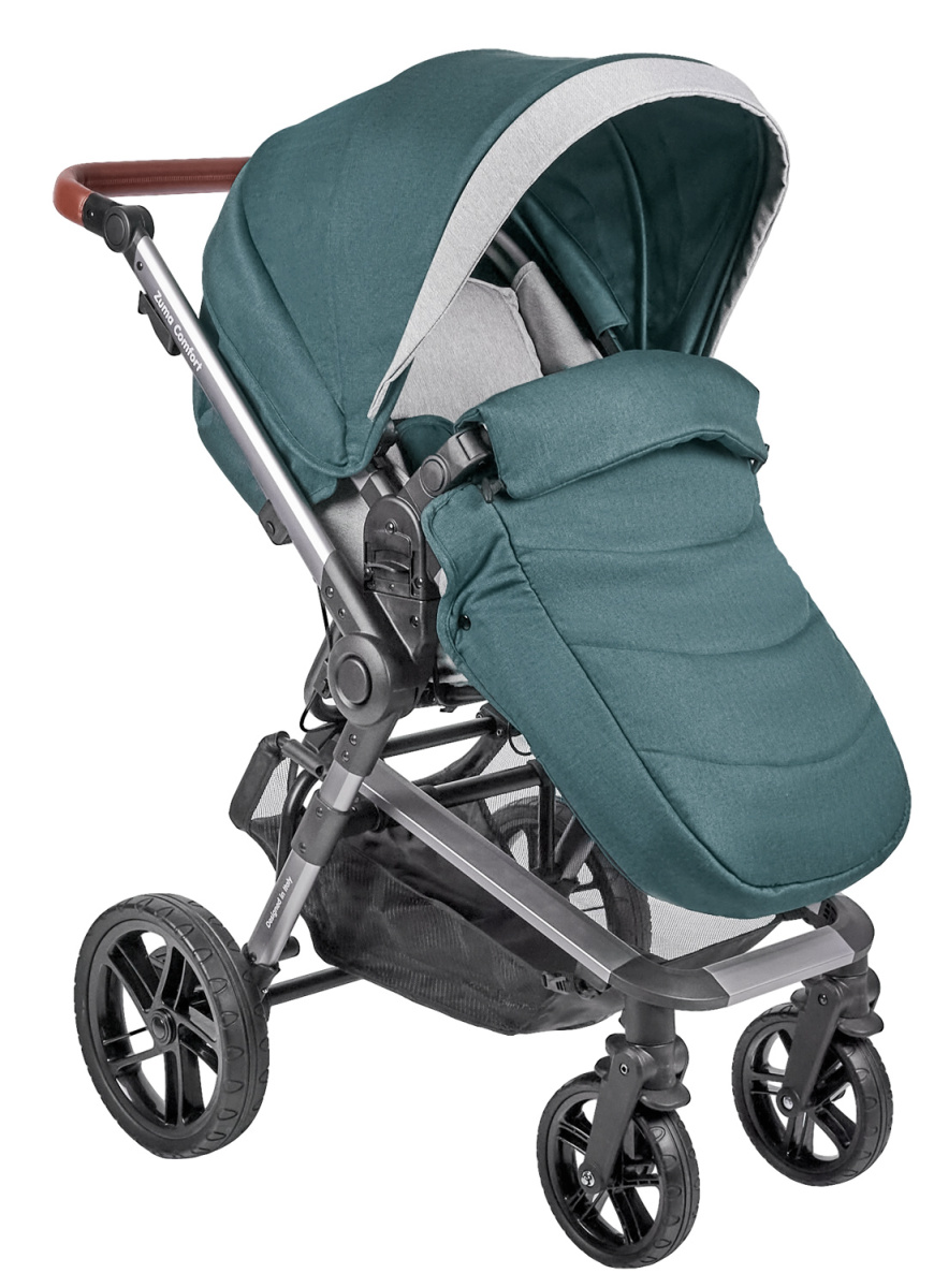 Коляска модульная 2 в 1 Farfello Zuma Duo Comfort (ZDC-12 Изумрудный)