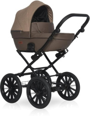 Коляска 2 в 1 Riko Basic Aicon Prestige 10 коричневый