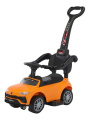 Детская каталка Sevillababy Daytona SL 3 в 1 с ручкой 2068-A orange/оранжевый