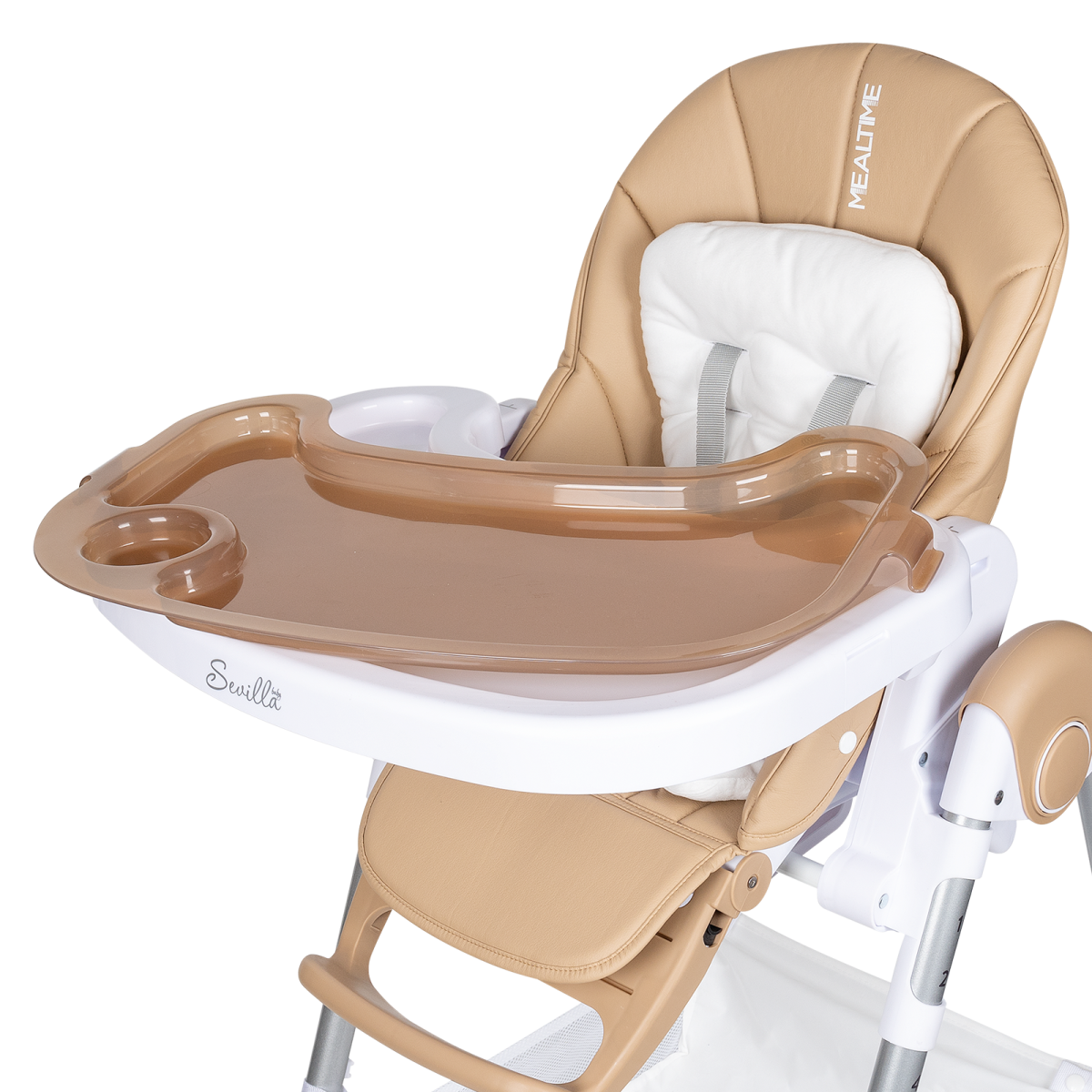 Стульчик для кормления Sevillababy Mealtime, Cappuccino, капучино