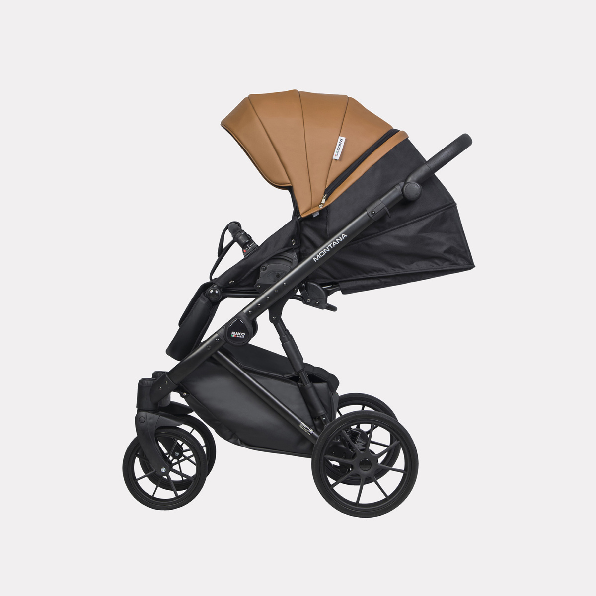 Коляска 3 в 1 Riko Basic Montana Ecco 18 CARAMEL