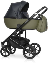 Коляска 2 в 1 Riko Basic Ozon 02 оливковый