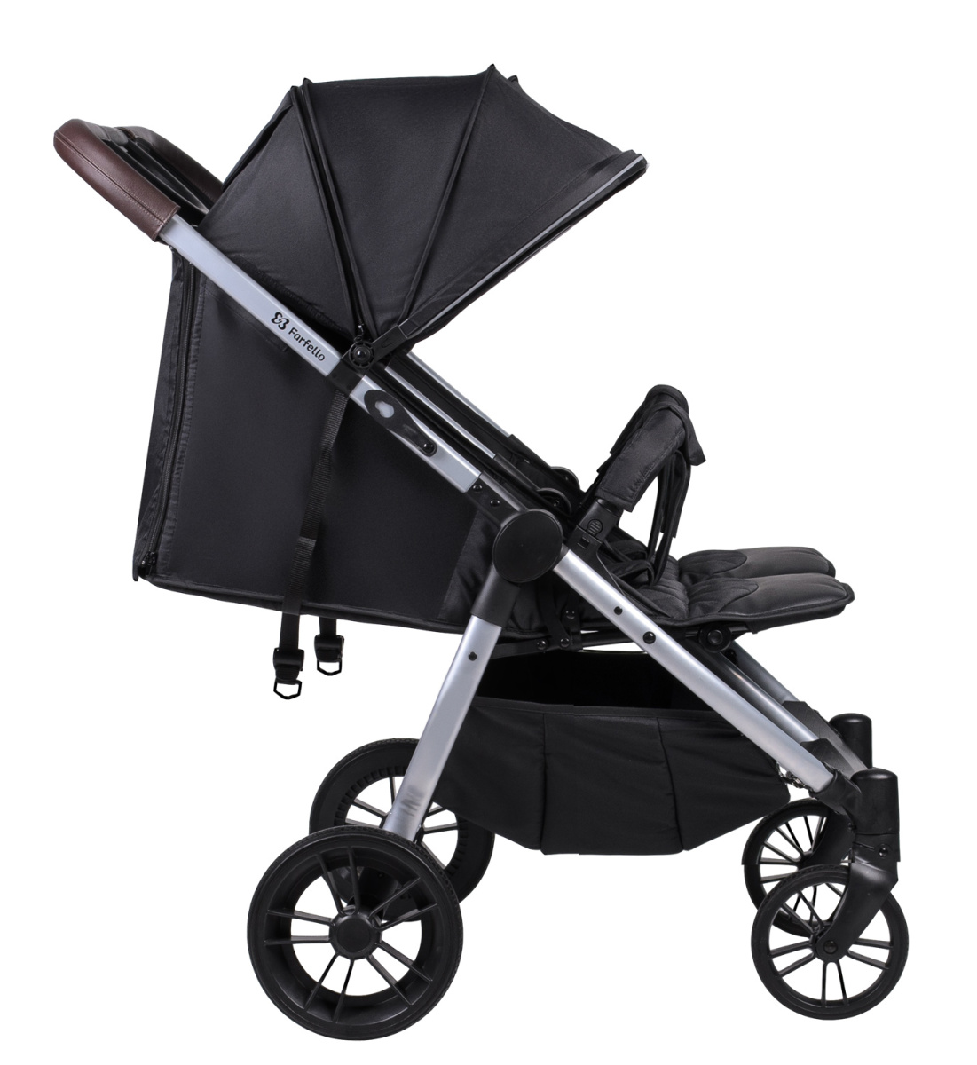 Коляска прогулочная Farfello Lane Max Comfort (Onyx Black/чёрный)