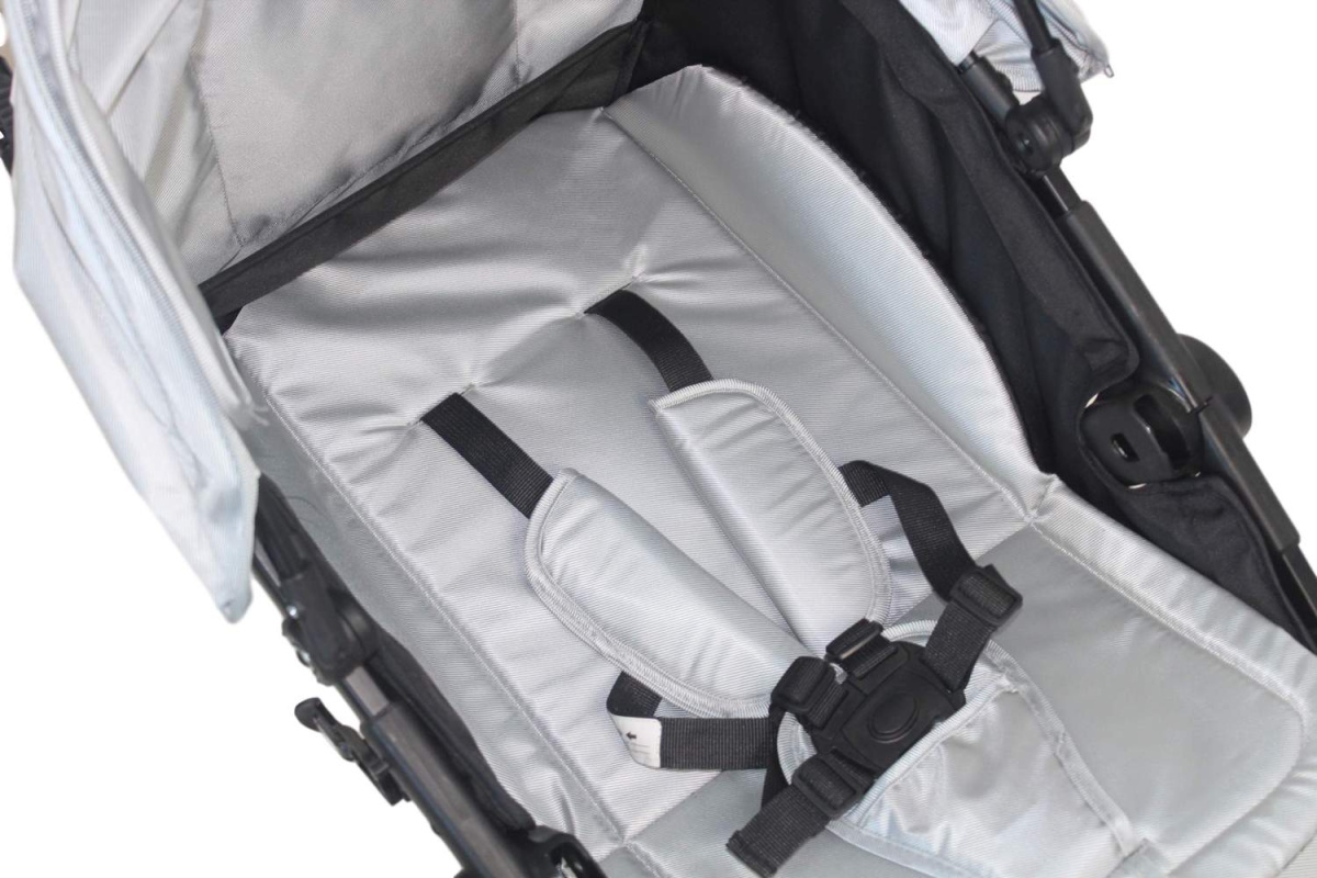 Коляска детская прогулочная Farfello Bino Angel Comfort (Silver/ серебристый)