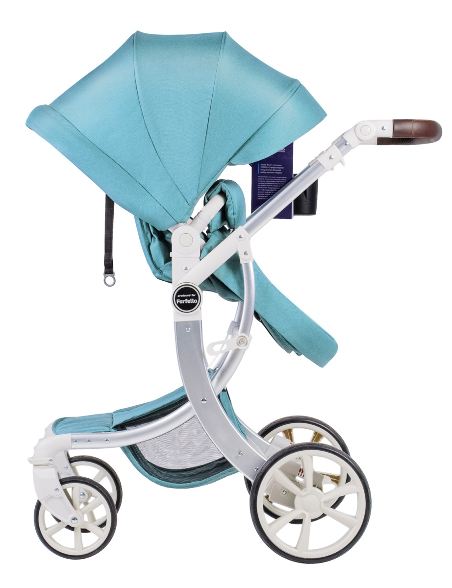 Коляска трансформер Farfello Aimile Original New Pearl (Мятный NDP-5)