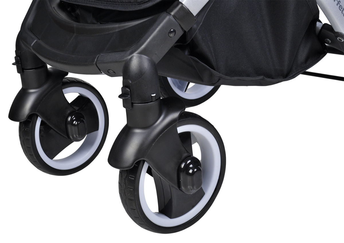 Коляска детская прогулочная Farfello Bino Angel Plus (Black Черный)