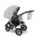 Коляска Camarelo Sevilla XSE 2 в 1 светло-серый