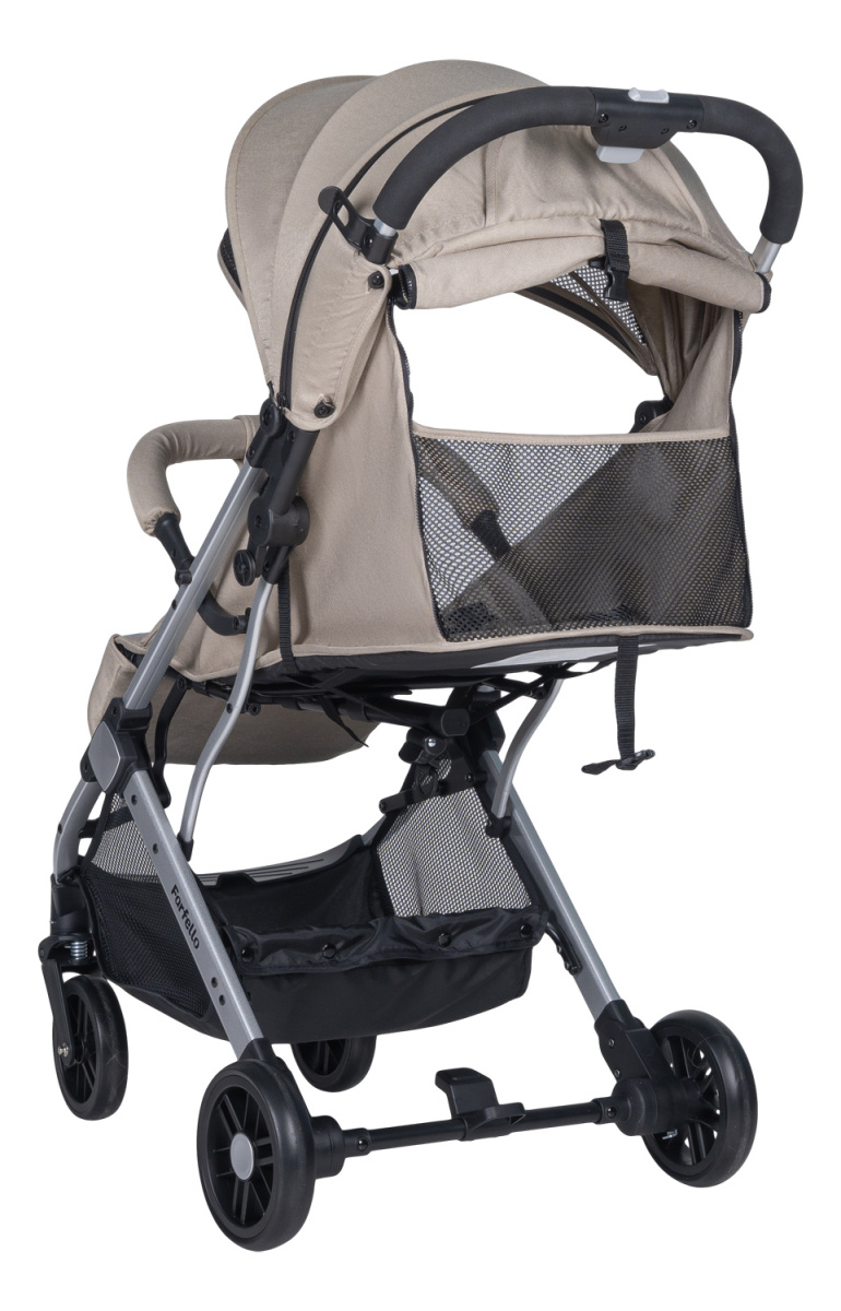 Коляска детская прогулочная Farfello Comfy Go (New Beige/ Бежевый (серебро)CG-33)