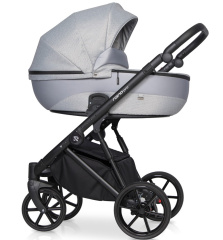 Коляска 3 в 1 Riko Nano Pro 01 Grey Fox серый
