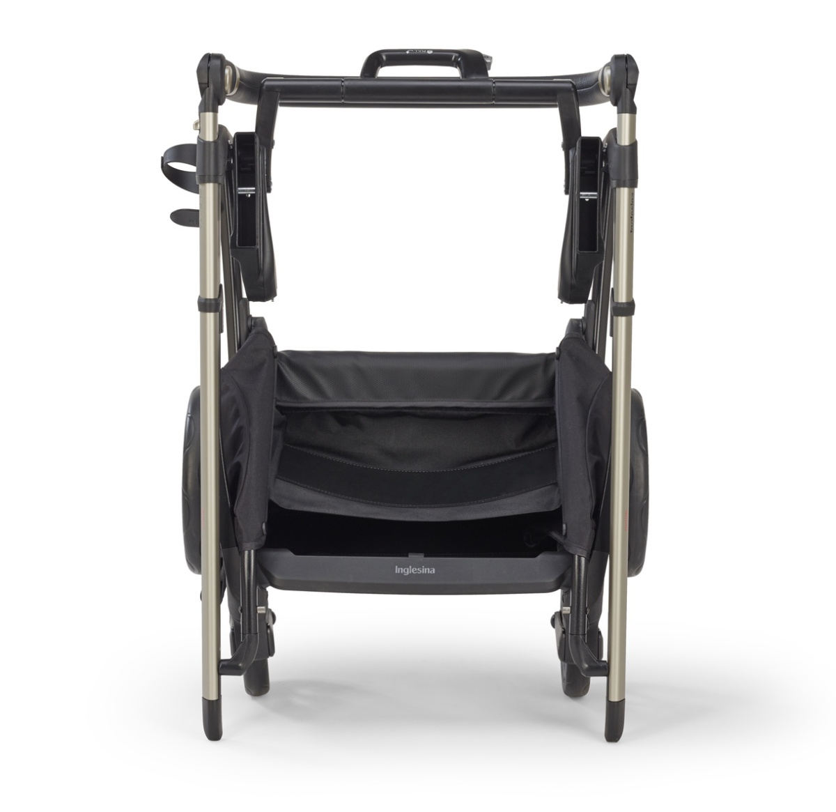 Коляска 2 в 1 Inglesina Electa с подставкой под люльку Stand Up, Upper Black