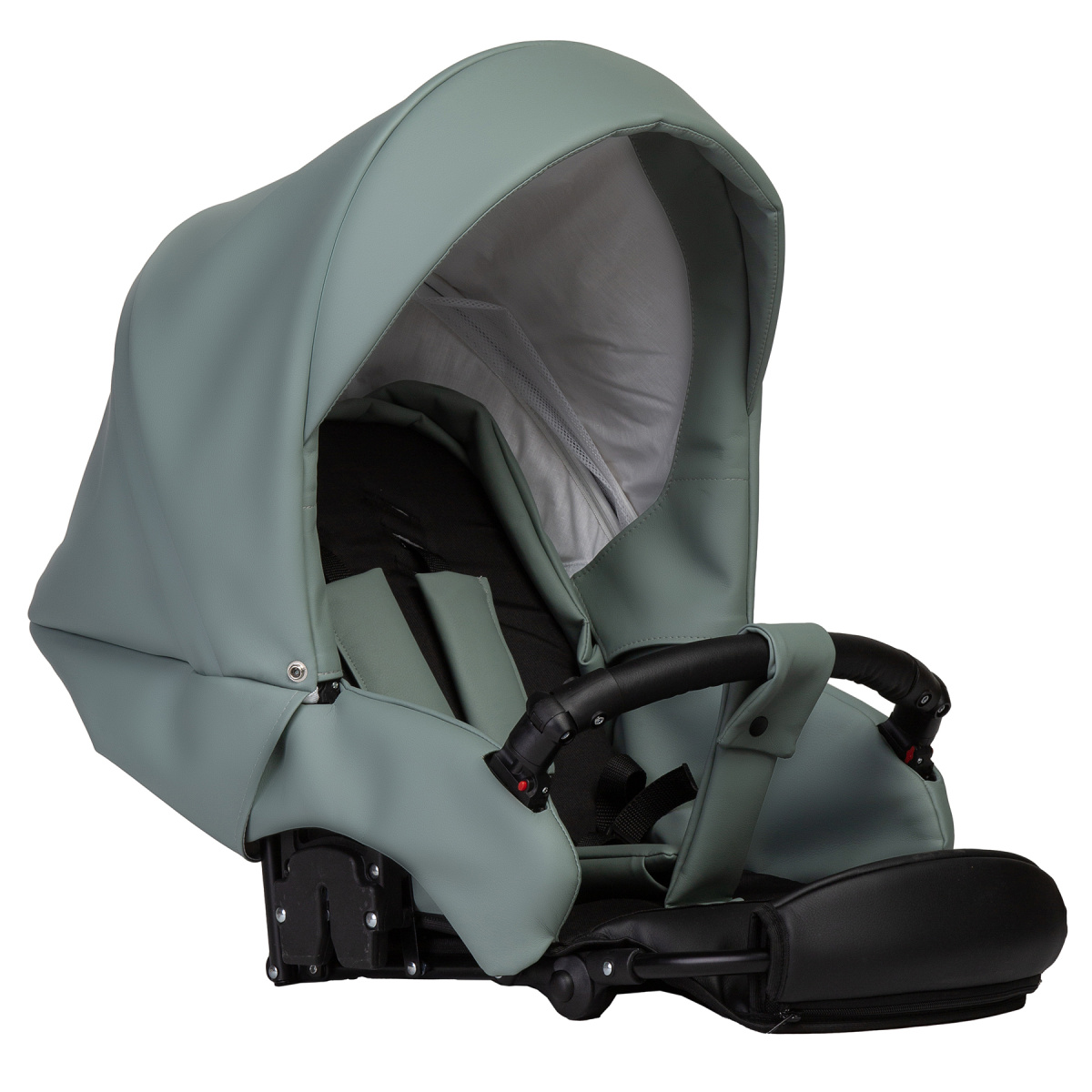 Коляска 2 в 1 Indigo MIO ECO Plus 14 - 03 (шалфей кожа)