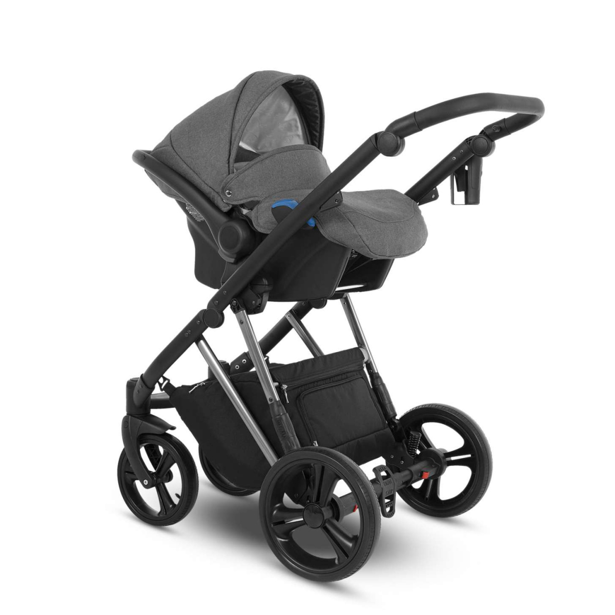 Коляска Camarelo Faro 2 в 1серый меланж